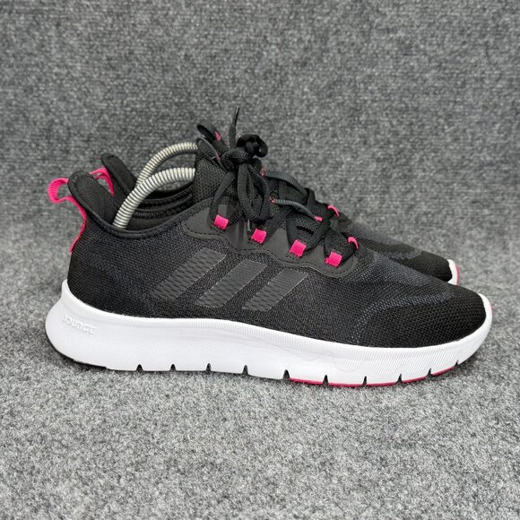 adidas Shoes - Adidas Nario Move Running Shoes Women's 9.5 Black Athletic Run Training Sneakes
